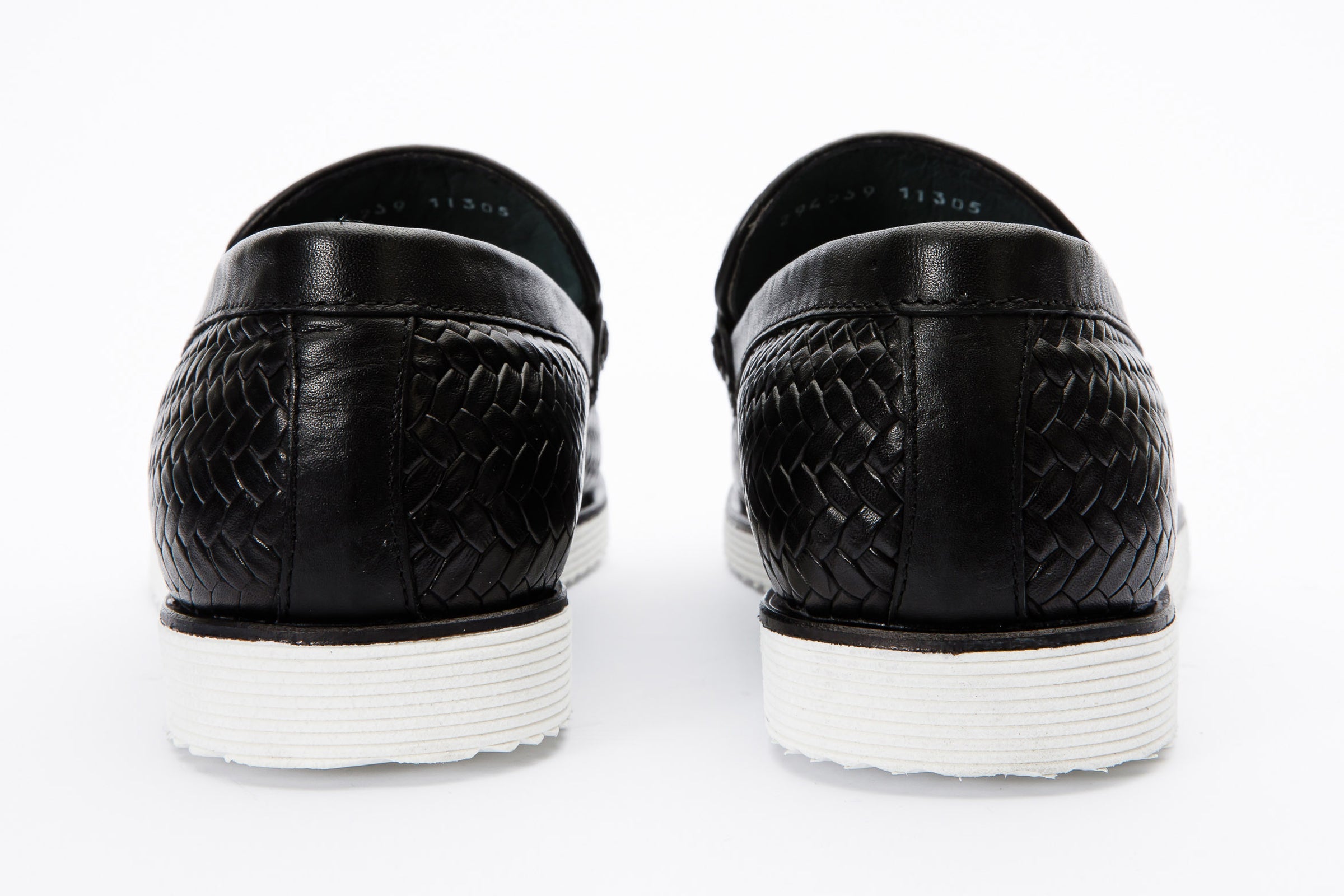 The Sperry Black Leather Tassel Loafer Shoe On Sale