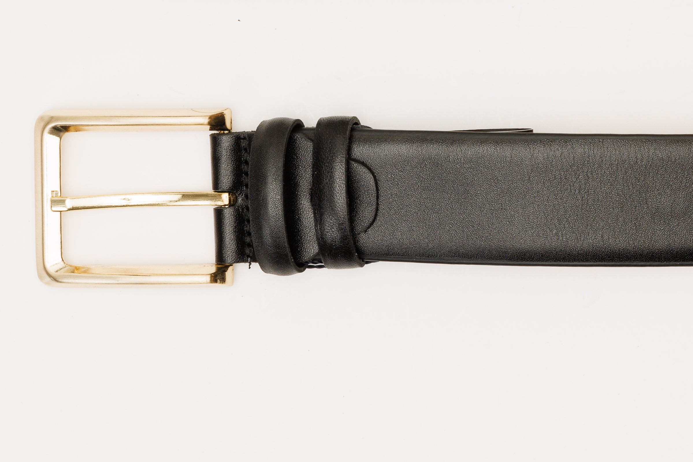 The Infanta Black Spike Leather Belt On Sale