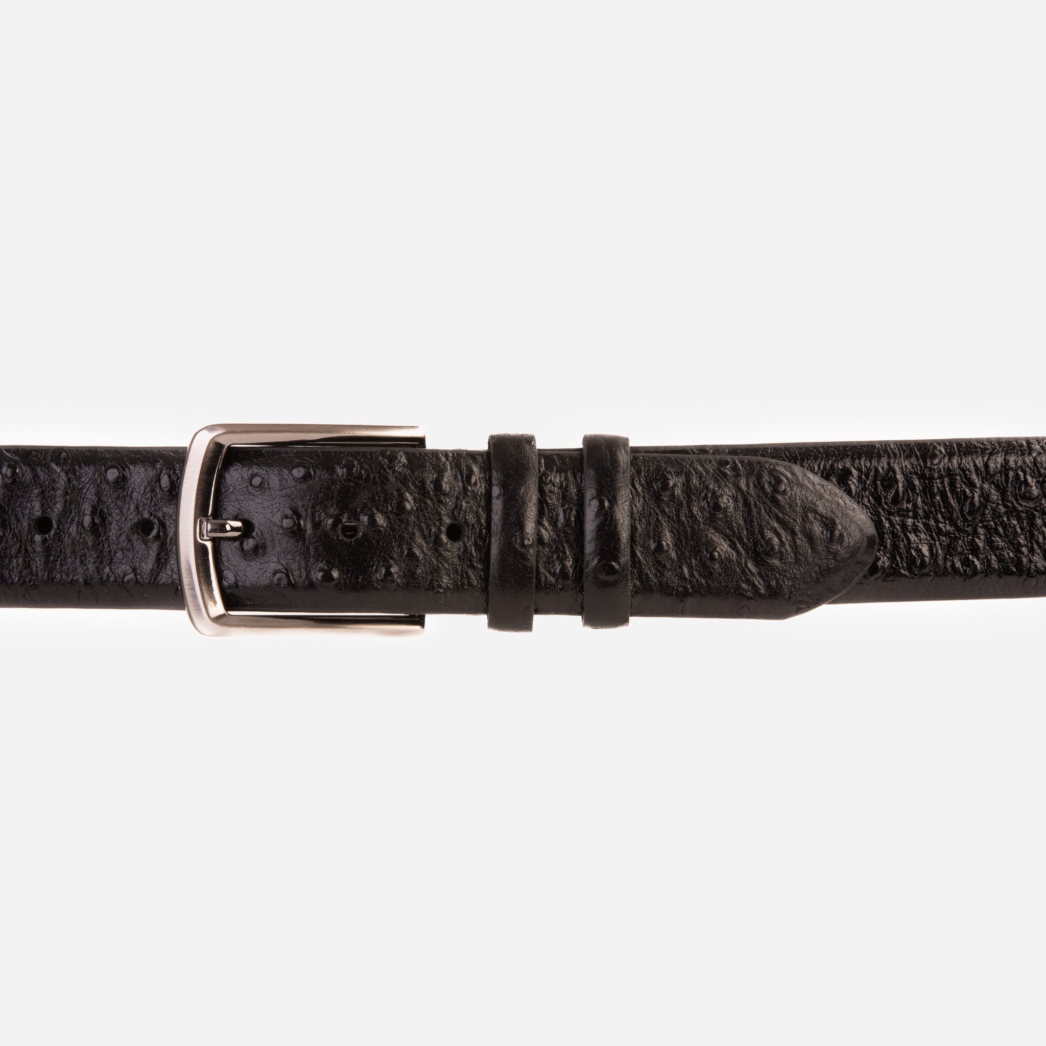 The Johannesburg Black Leather Belt All New