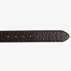 The Johannesburg Black Leather Belt All New