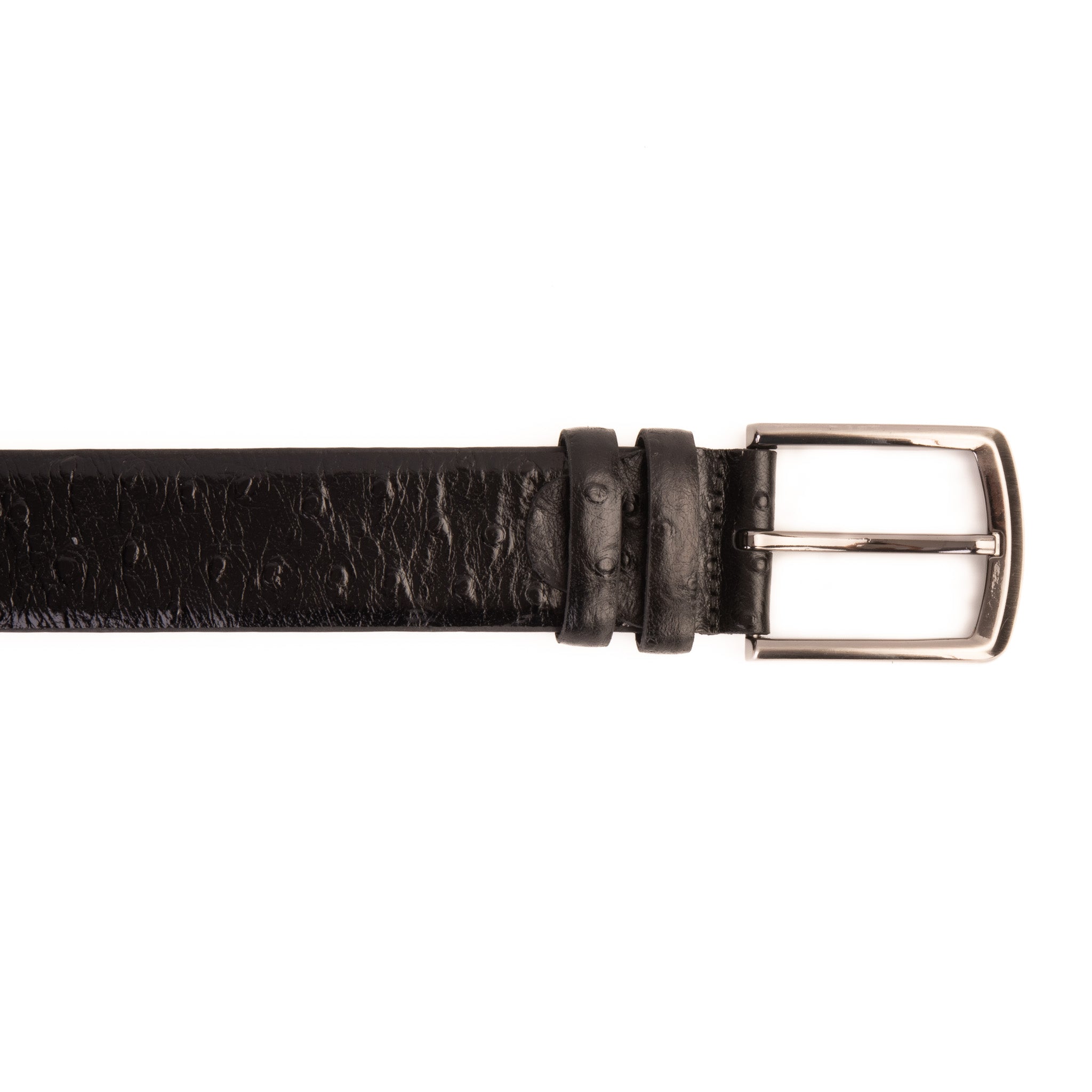 The Johannesburg Black Leather Belt All New