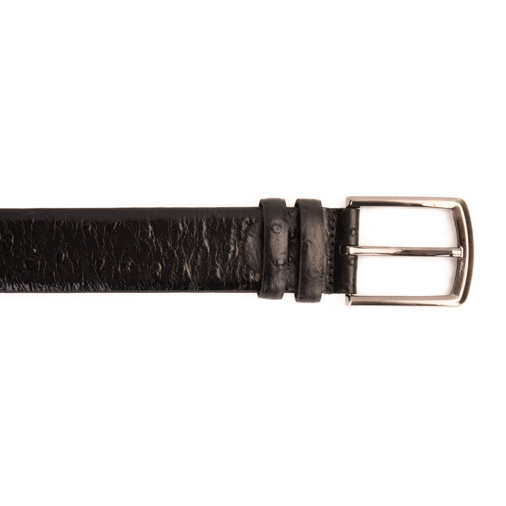 The Johannesburg Black Leather Belt All New