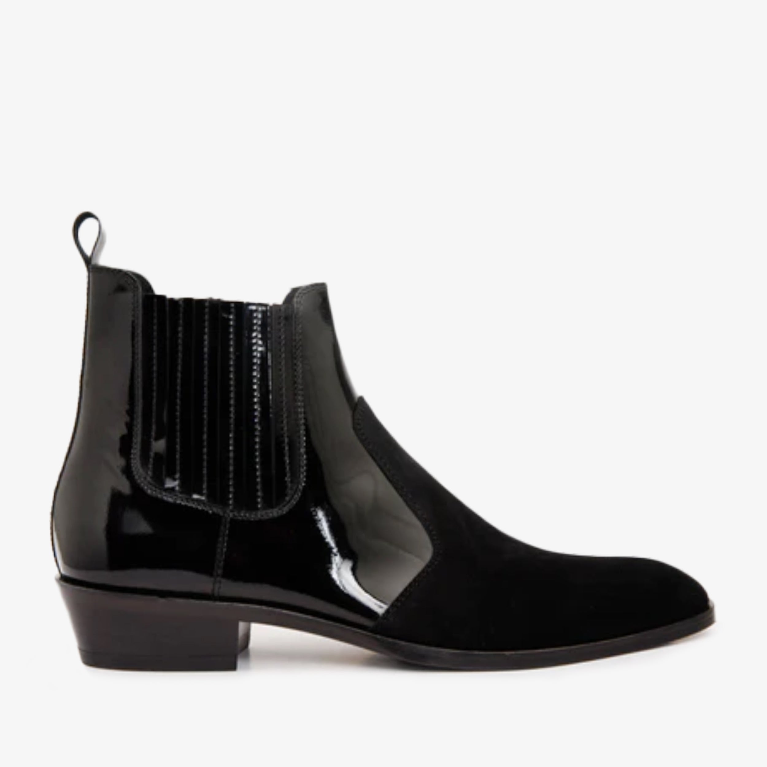 The Sorhag Black Suede Leather Dress Boot All New