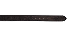 The Monaco Black Leather Belt Universal Fit