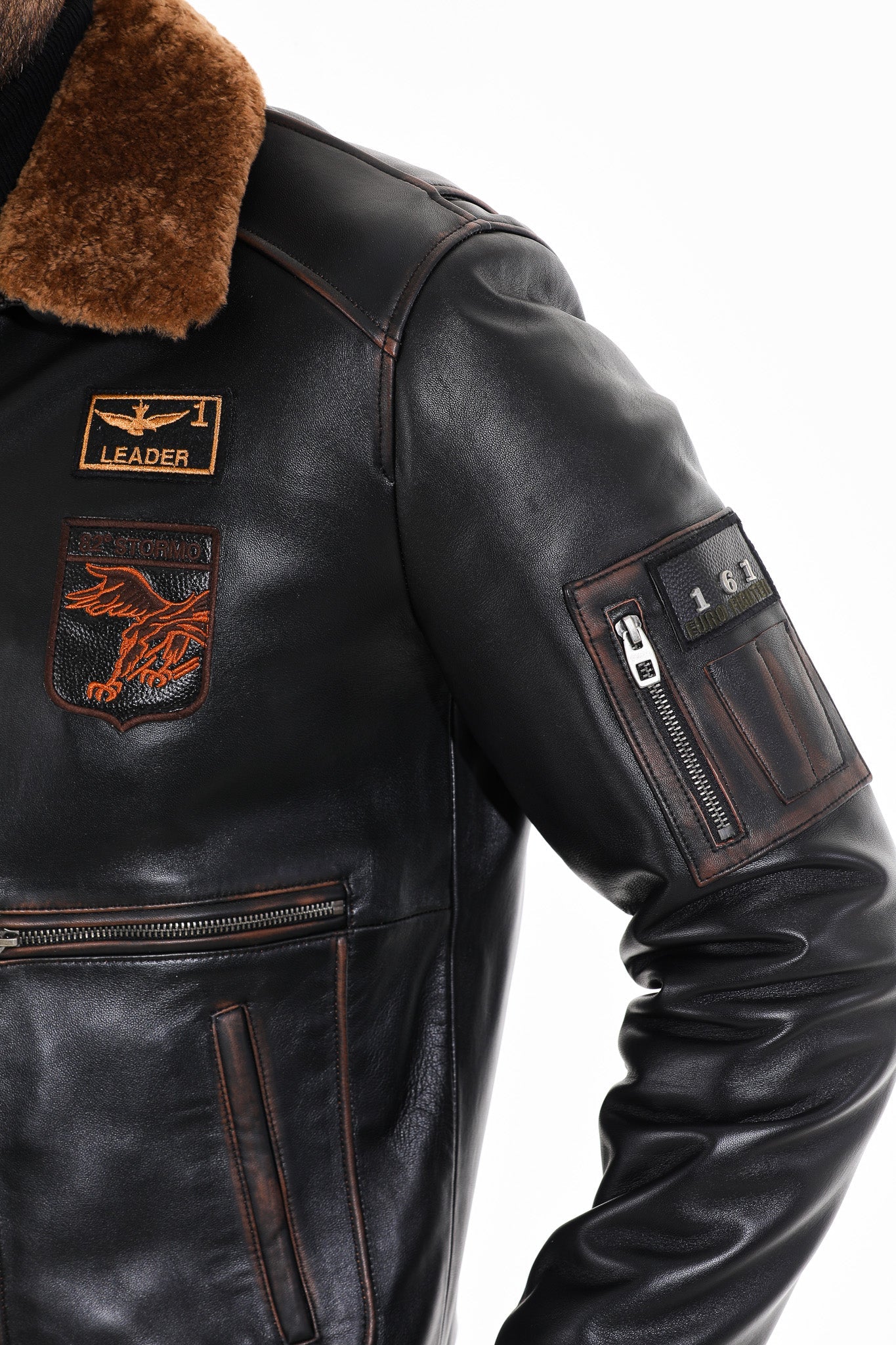 The Northway Vintage Black Lambskin Leather Jacket Fine Craftsmanship