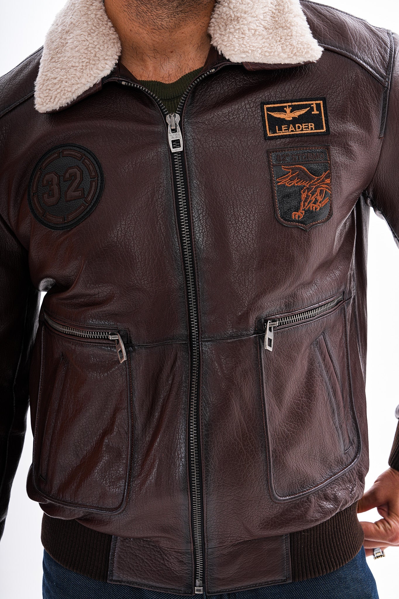 The Northway Brown Lambskin Leather Jacket Exclusive Style