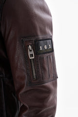 The Northway Brown Lambskin Leather Jacket Exclusive Style