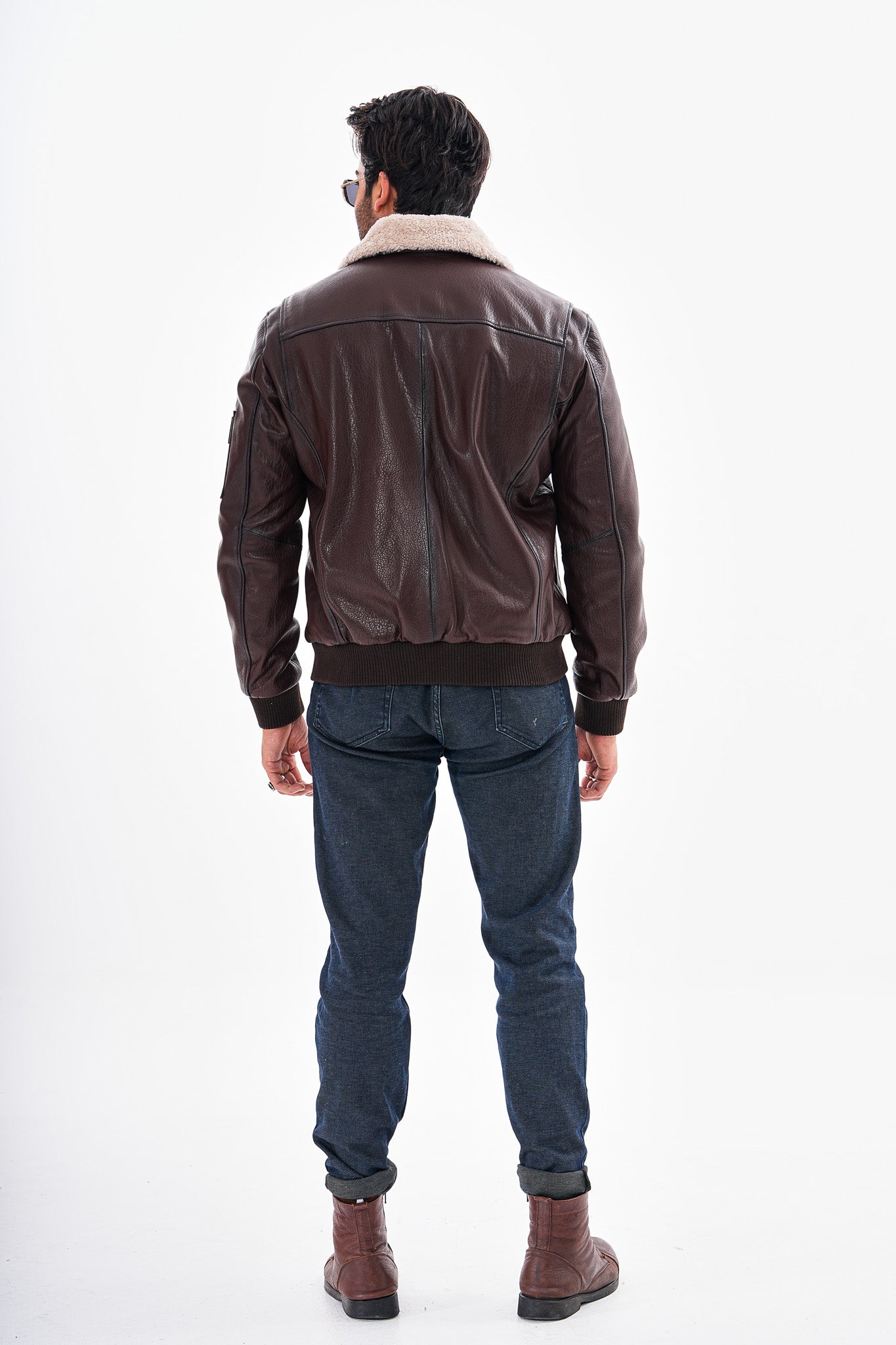 The Northway Brown Lambskin Leather Jacket Exclusive Style