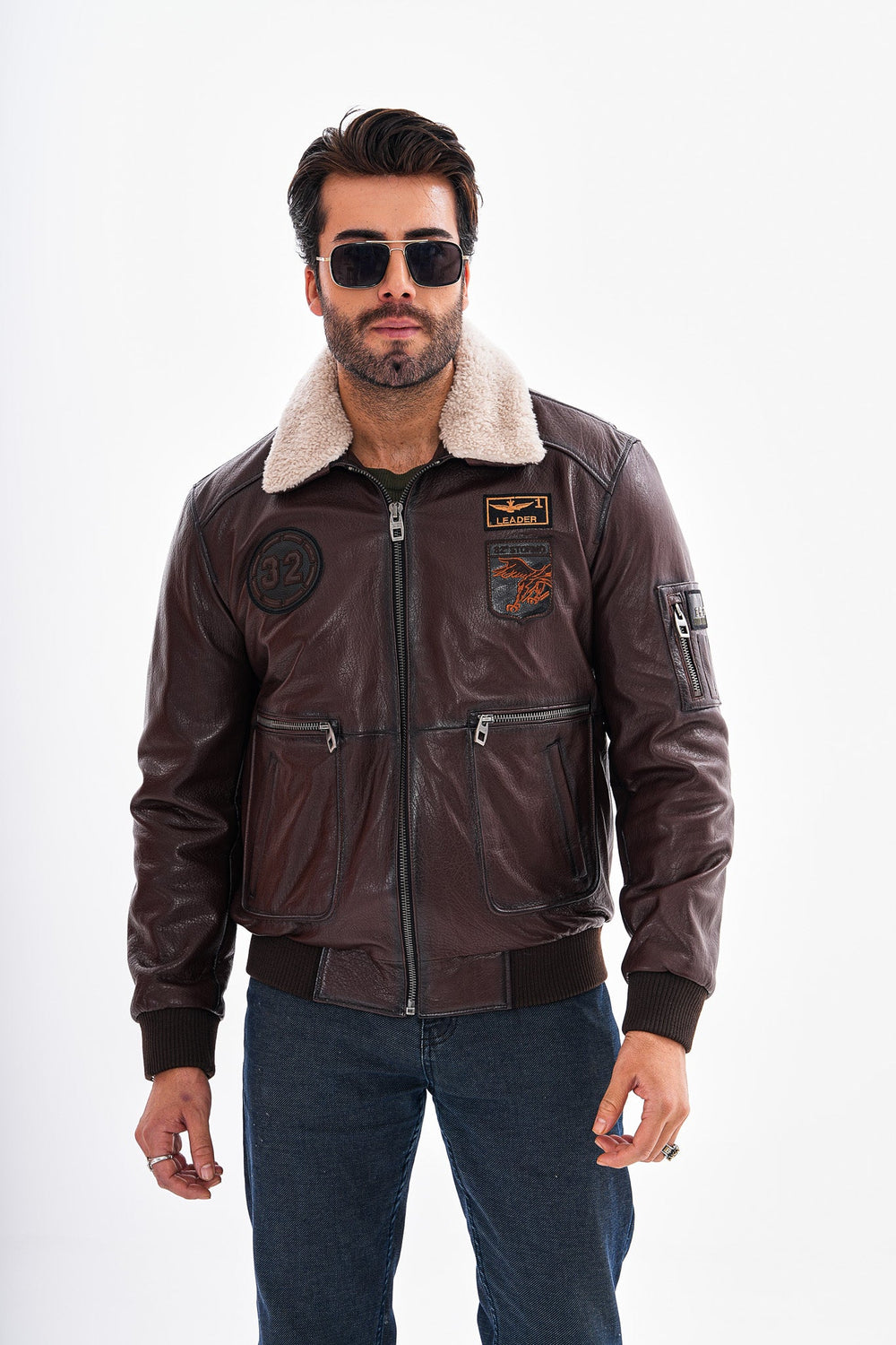 The Northway Brown Lambskin Leather Jacket Exclusive Style