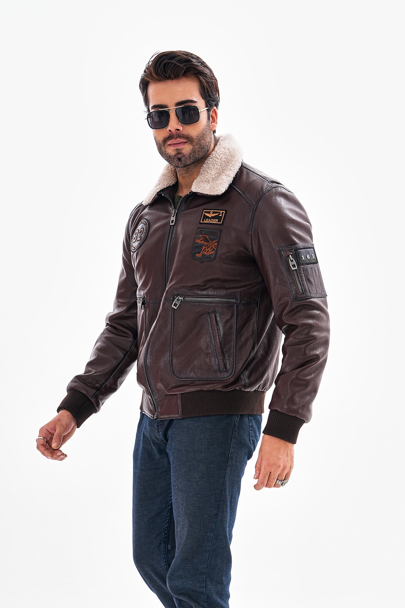The Northway Brown Lambskin Leather Jacket Exclusive Style