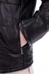 The Valtina Black Shearling Jacket On Sale