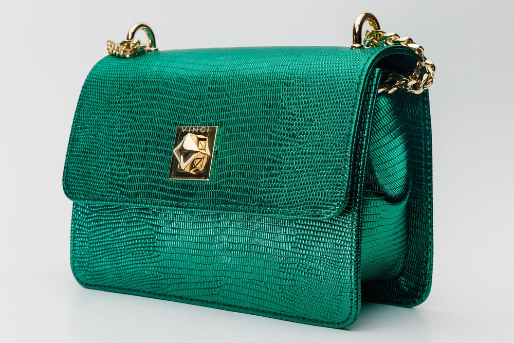 The Maple Green Leather Handbag All New