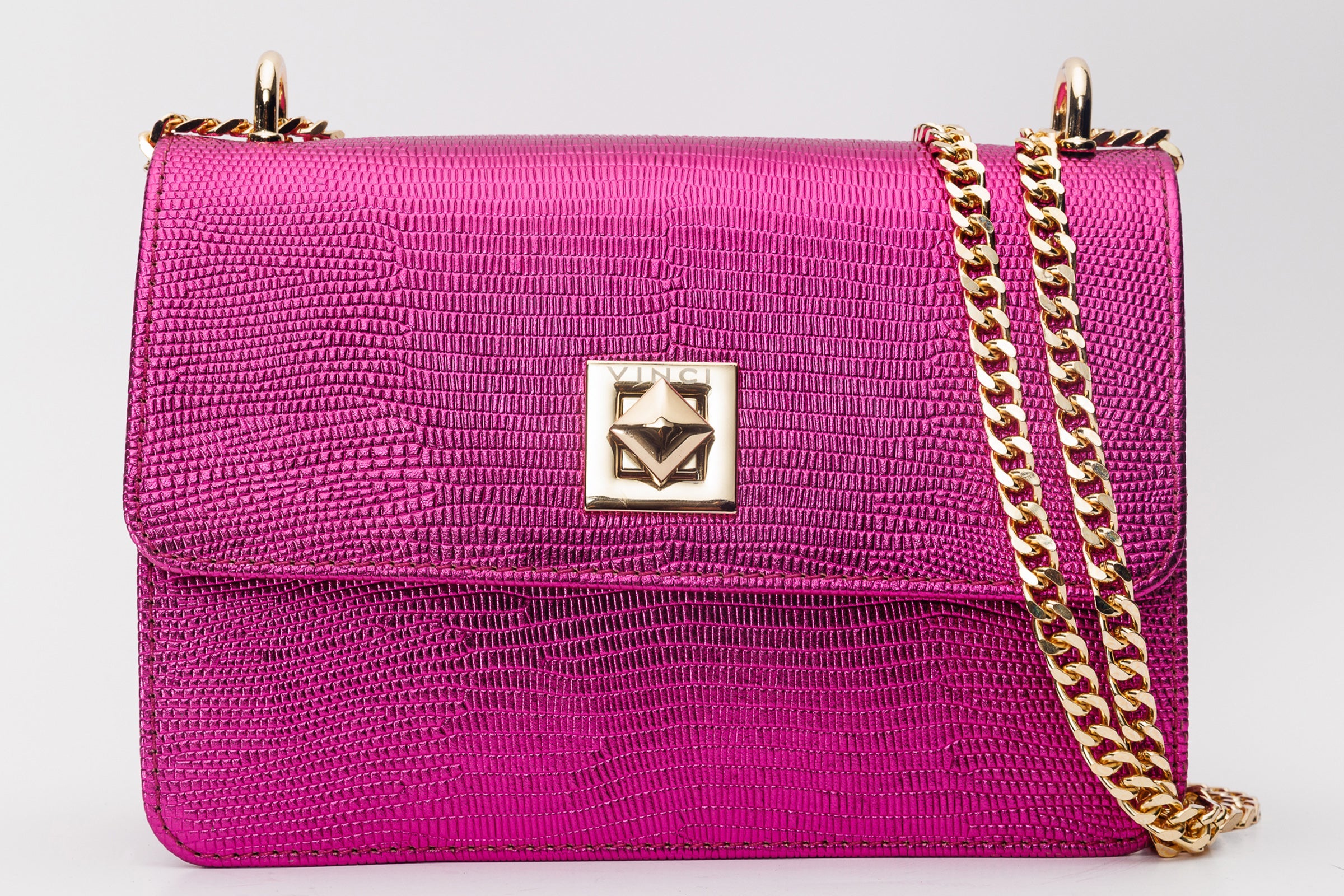 The Maple Fuchsia Leather Handbag Fine Craftsmanship