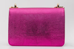 The Maple Fuchsia Leather Handbag Fine Craftsmanship
