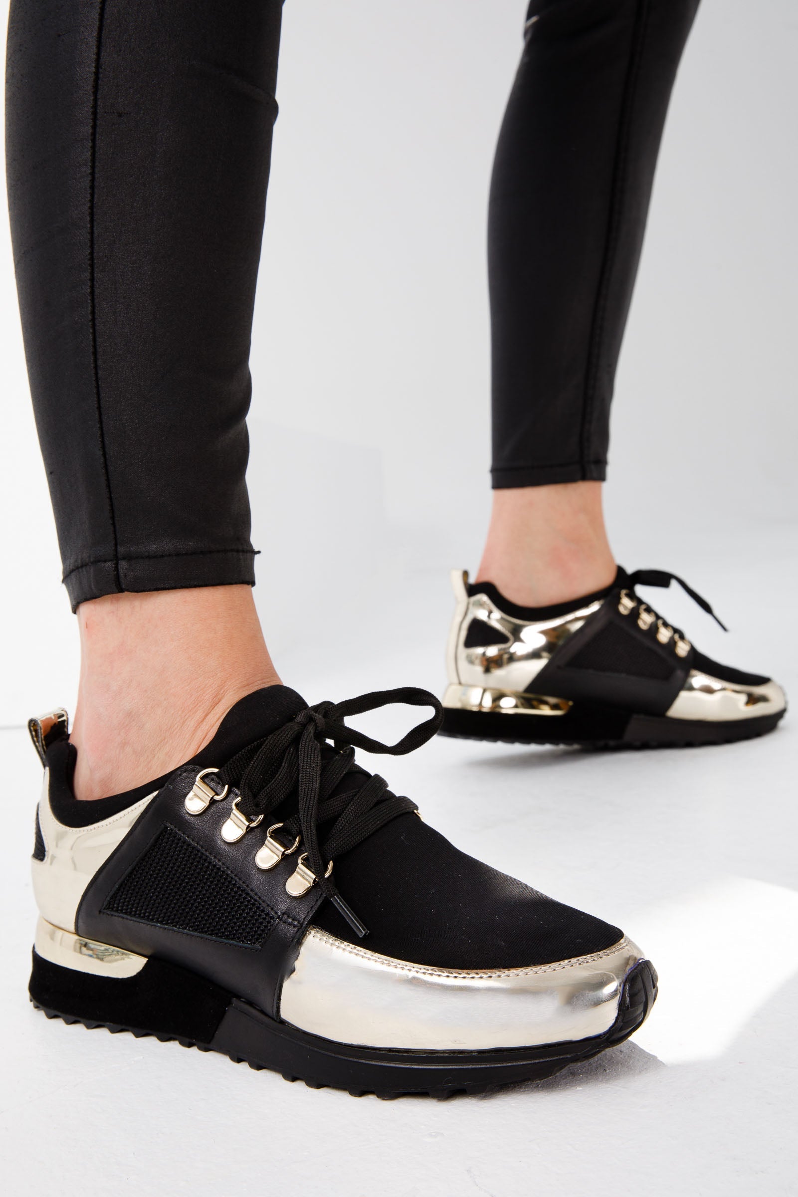 The Emir Gold Leather Sneaker Limited Edition On Sale