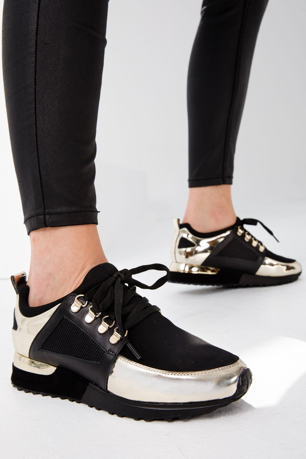 The Emir Gold Leather Sneaker Limited Edition On Sale