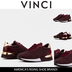 The Scarlet Burgundy Leather Sneaker All New