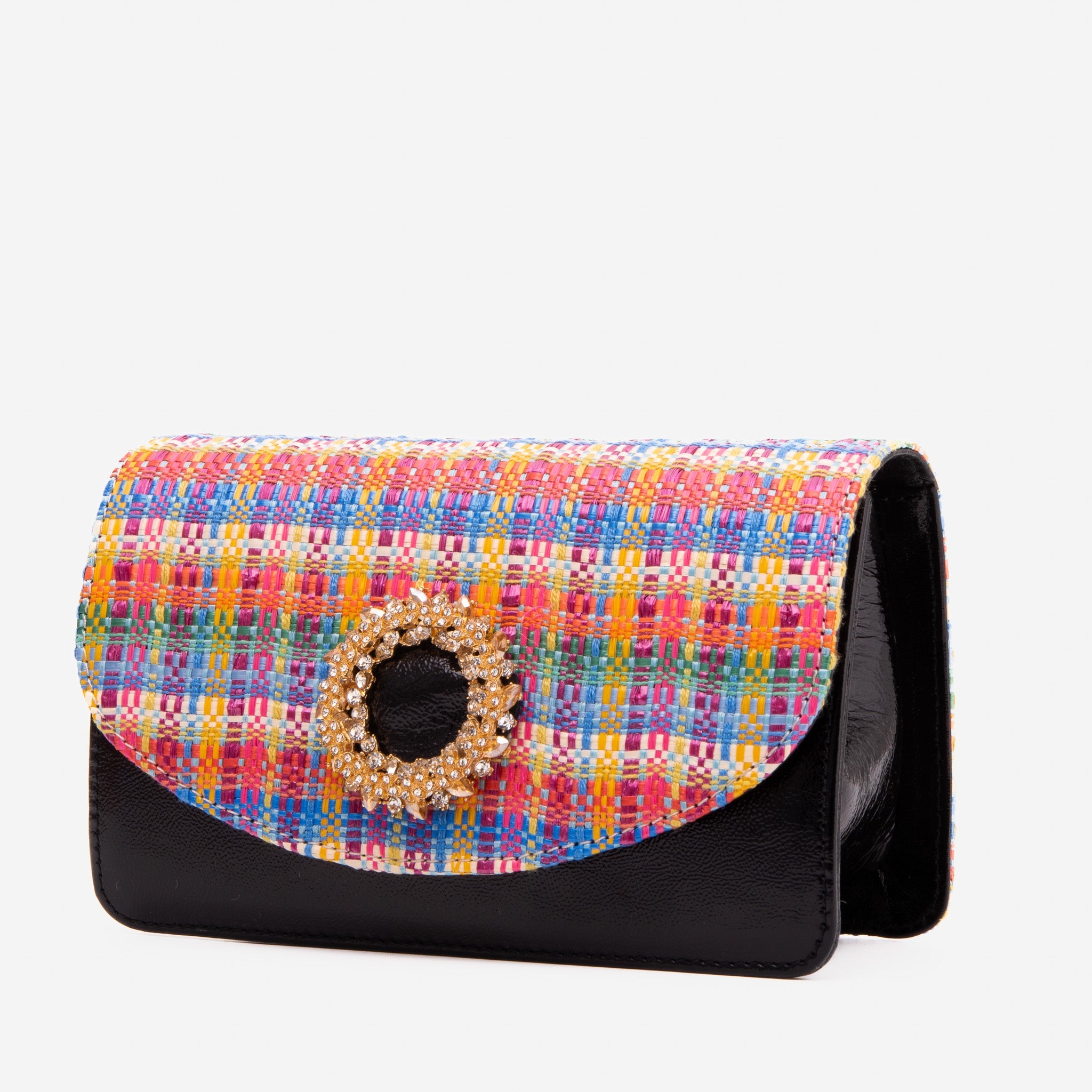 The Valencia Multicolor Leather Handbag Exclusive Style
