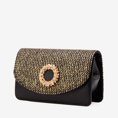 The Valencia Black Gold Handbag For Sale