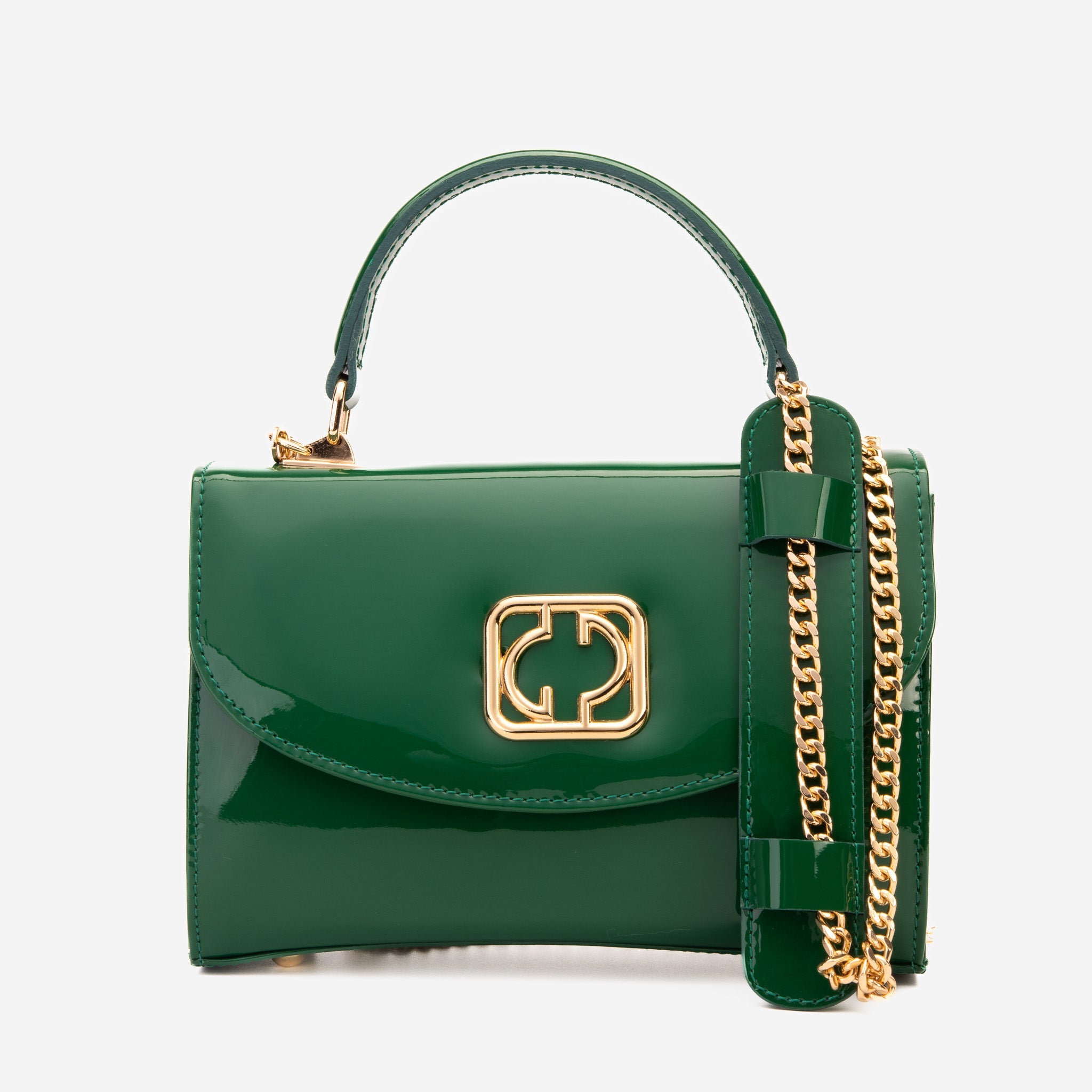 The Rosalinda Green Leather Handbag Exclusive Style