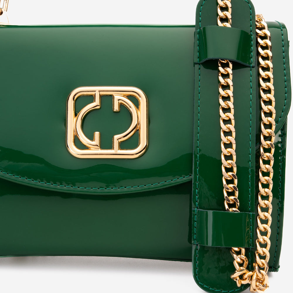 The Rosalinda Green Leather Handbag Exclusive Style