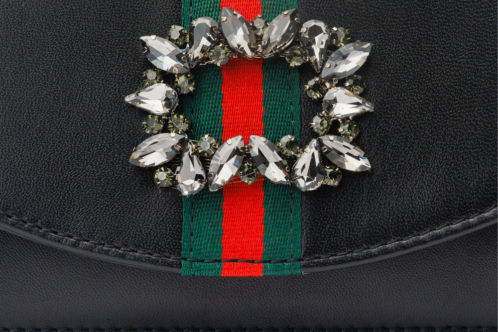 The Afega Black Leather Handbag Exclusive Style