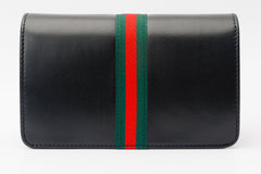The Afega Black Leather Handbag Exclusive Style