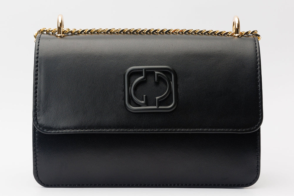The Maneadero Black Leather Handbag All New