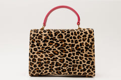 The Olbia Leopard Leather Handbag Fine Craftsmanship