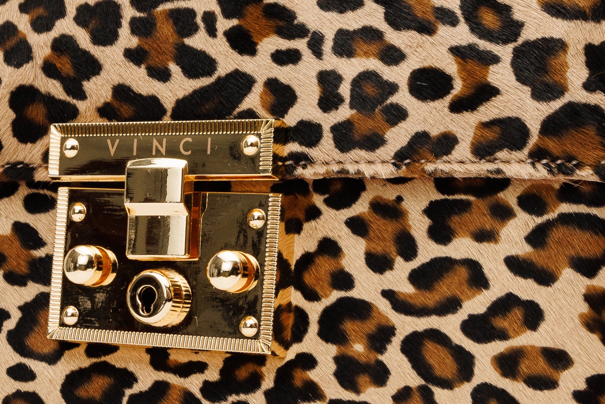 The Olbia Leopard Leather Handbag Fine Craftsmanship