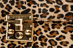 The Olbia Leopard Leather Handbag Fine Craftsmanship