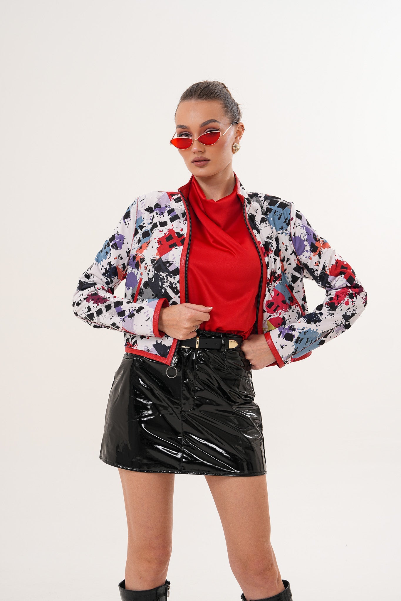 The Elvaris Reversible Red Leather Jacket All New