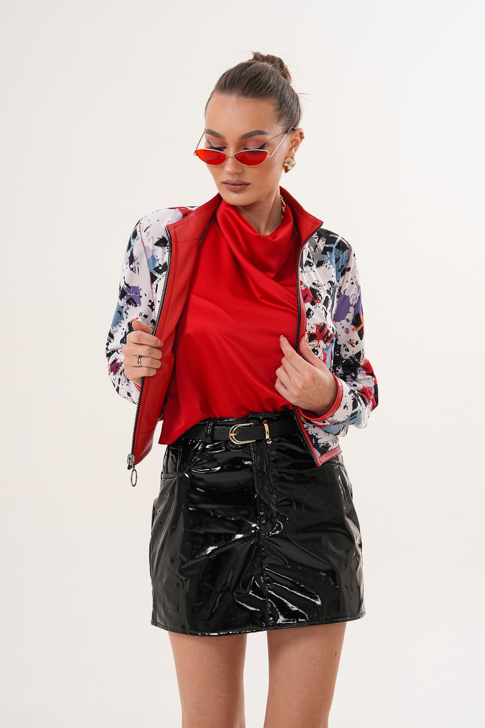 The Elvaris Reversible Red Leather Jacket All New