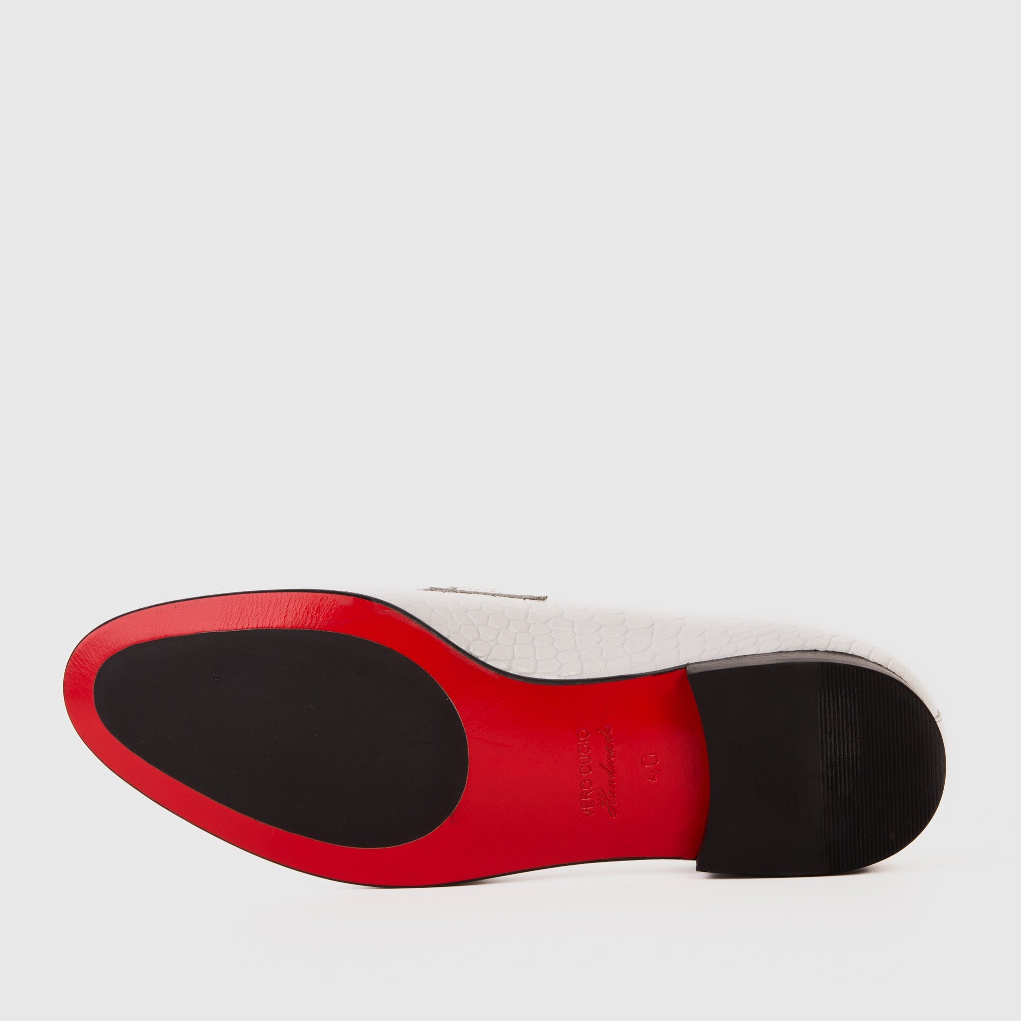 The Monaco White Leather Shoe Bit Loafer All New