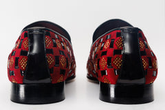 The Vicino Shoe Burgundy Bit Dress Loafer Limited Edition Shoe For Sale