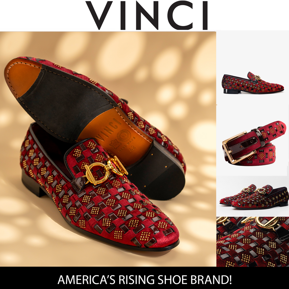 The Vicino Shoe Burgundy Bit Dress Loafer Limited Edition Shoe For Sale