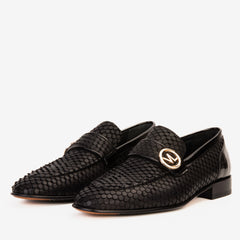 The Monarch Black Leather Dress Shoe All New
