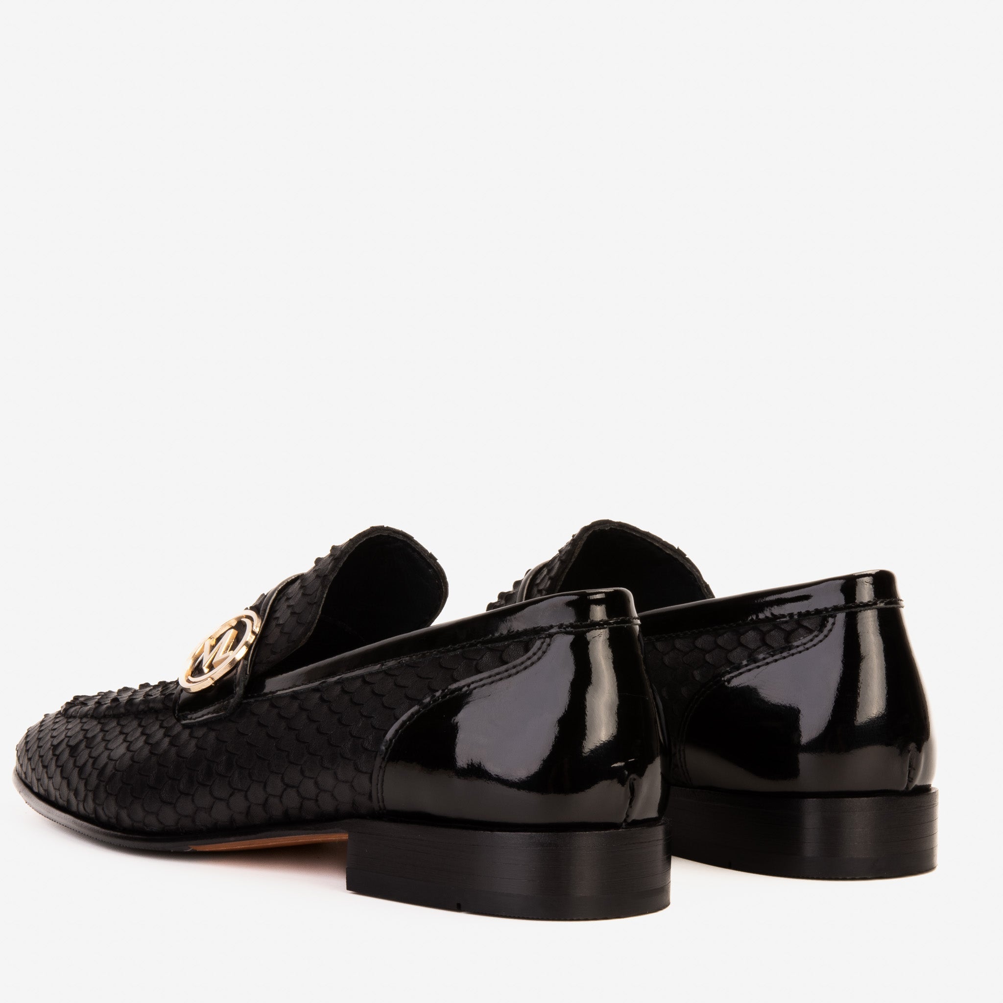 The Monarch Black Leather Dress Shoe All New