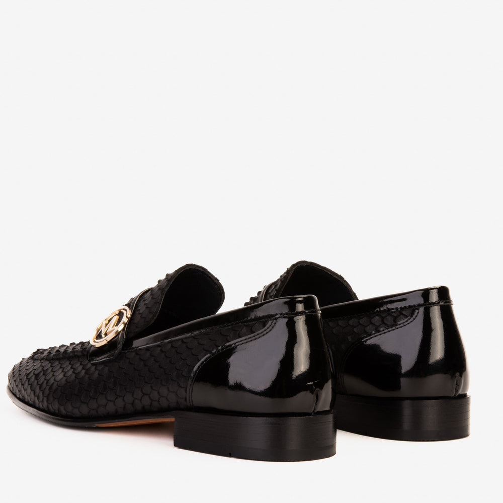 The Monarch Black Leather Dress Shoe All New