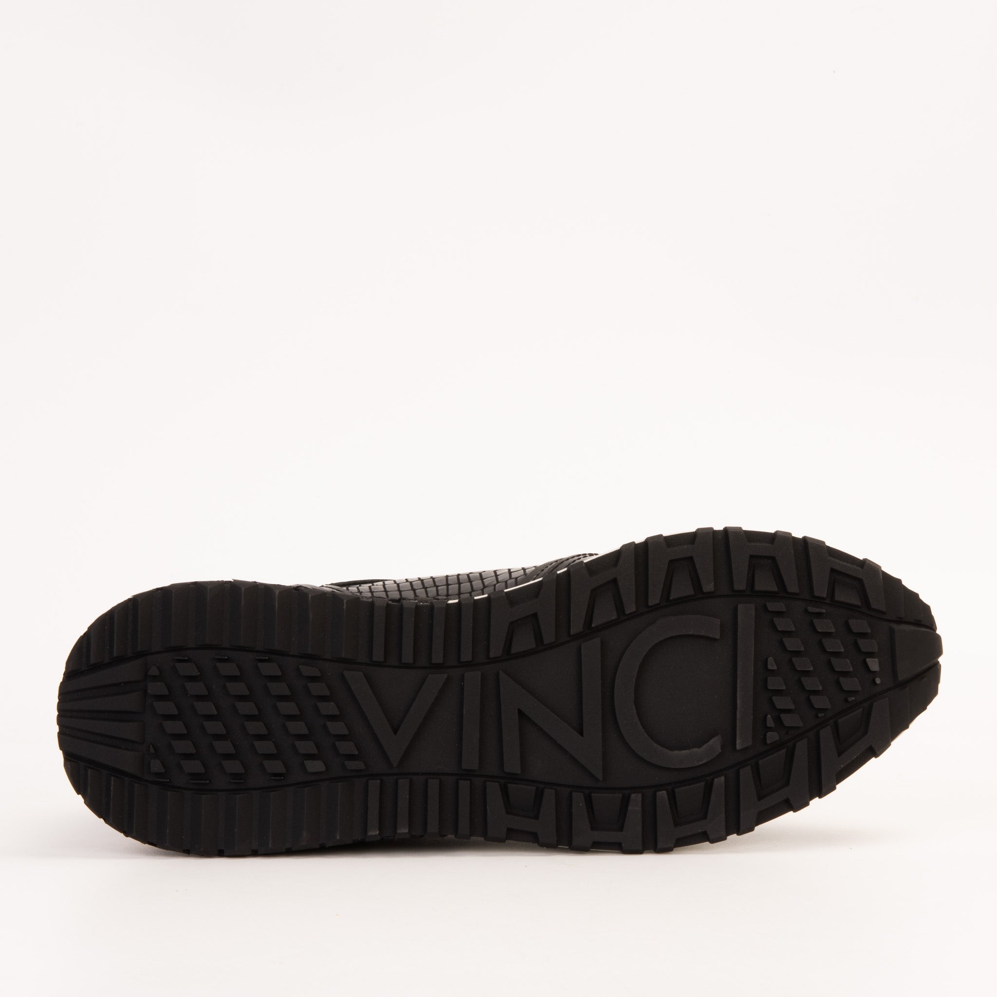 The Empire Black Leather Sneaker Fine Craftsmanship