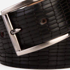 The Empire Black Leather Belt Exclusive Style