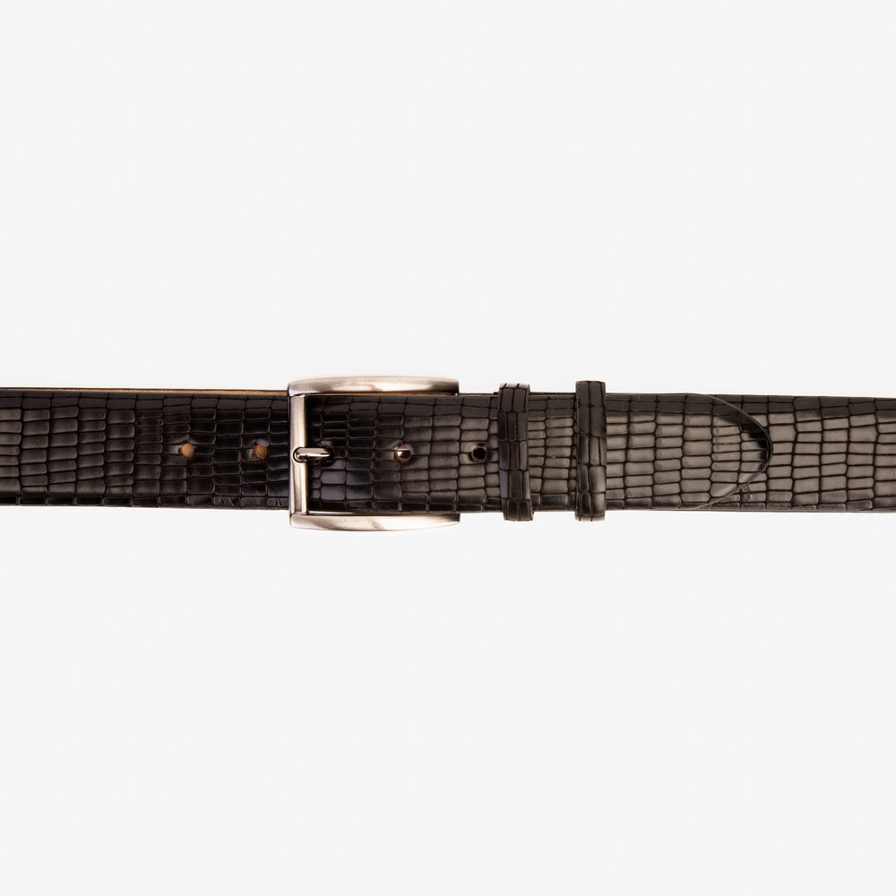 The Empire Black Leather Belt Exclusive Style
