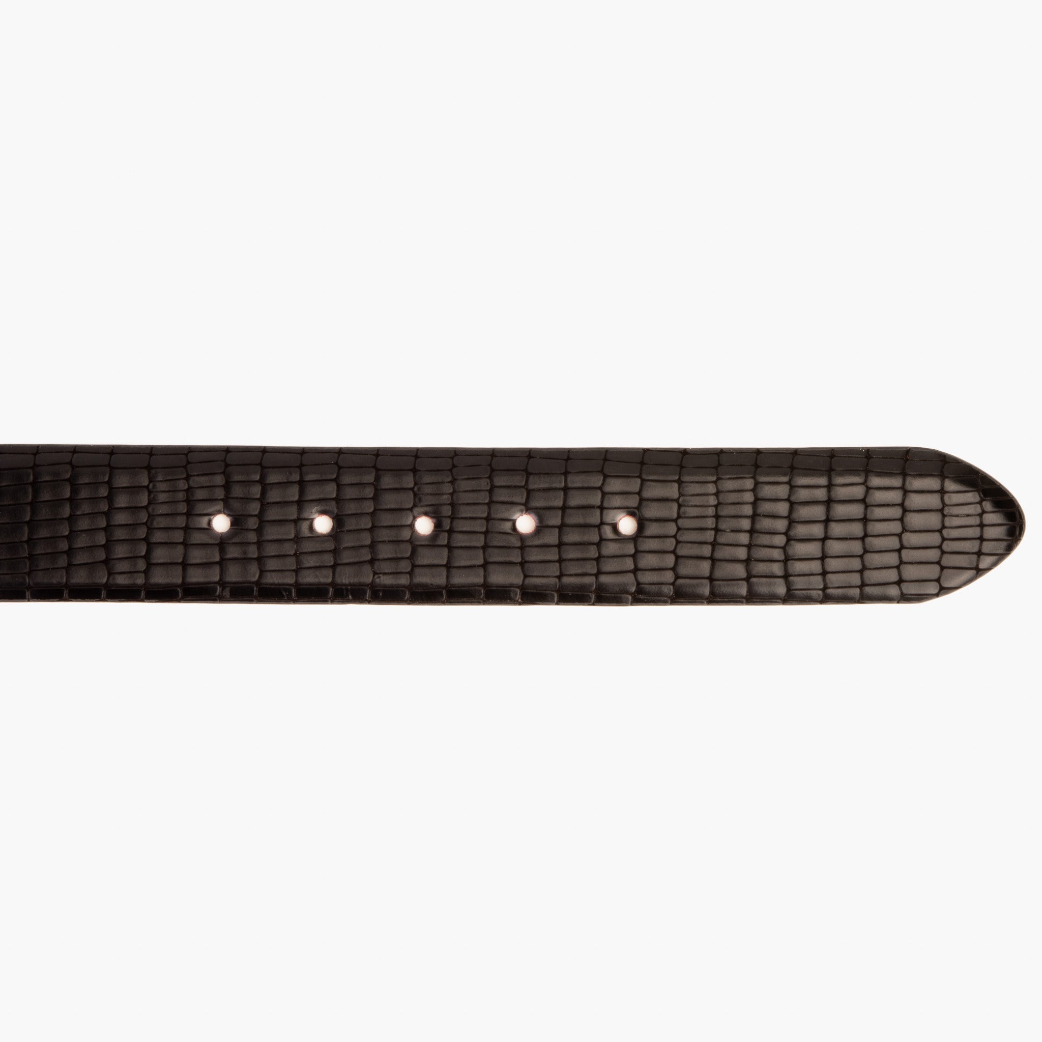 The Empire Black Leather Belt Exclusive Style