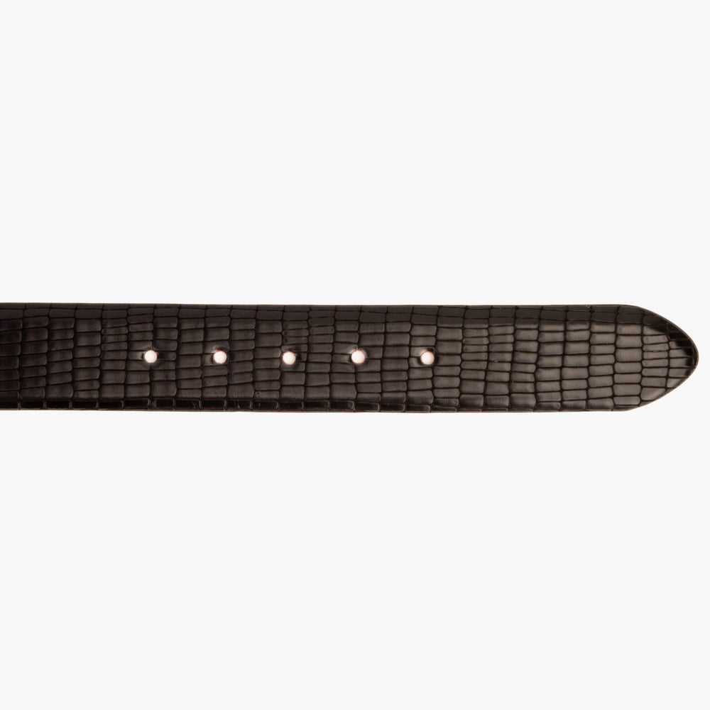 The Empire Black Leather Belt Exclusive Style
