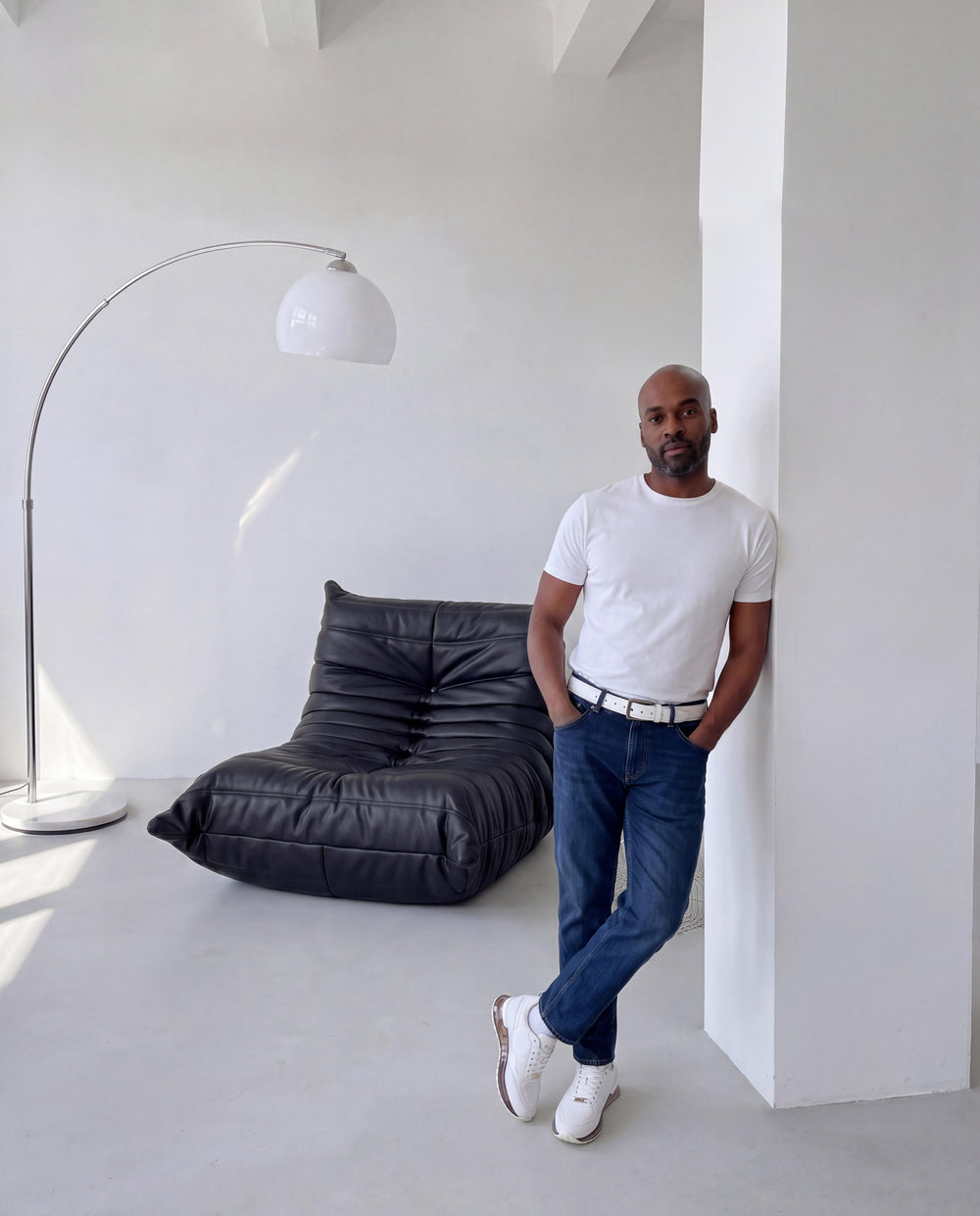 The Lexington White Sneaker On Sale