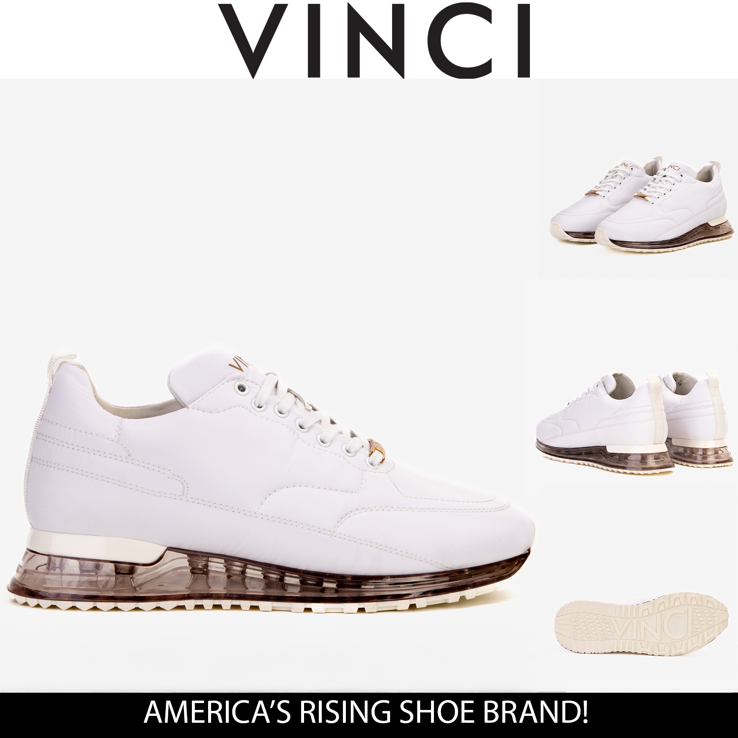 The Lexington White Sneaker On Sale