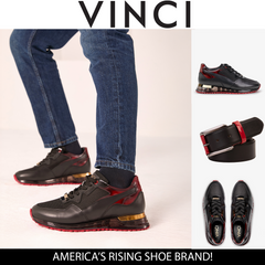 The Rialto Black Red Patent Leather Sneaker For Sale