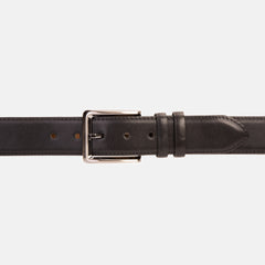 The Bogota Black Calfskin Belt For Sale