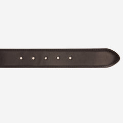 The Bogota Black Calfskin Belt For Sale