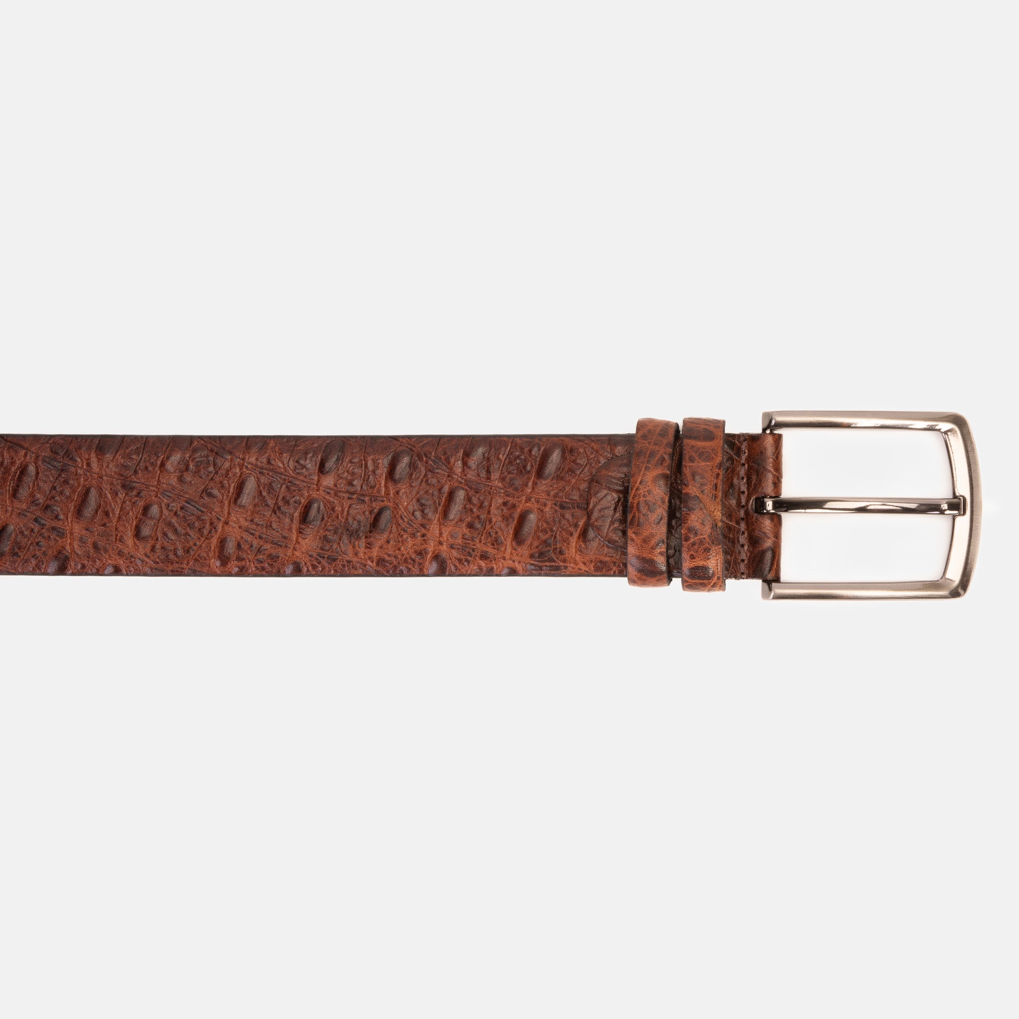 The Randor Brown Leather Belt On Sale
